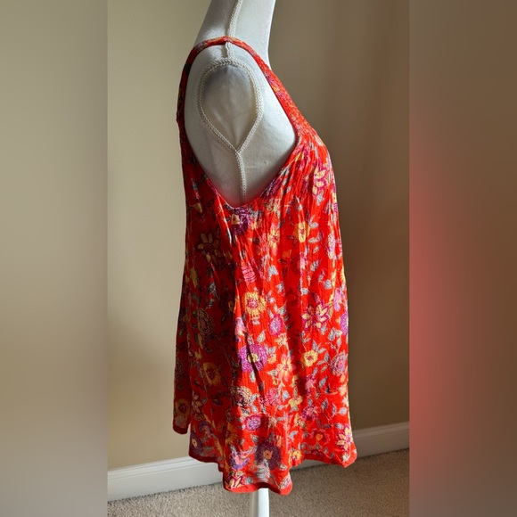 Free People Red Oh Baby Tunic Dress in Excellent Condition - Picture 7 of 10